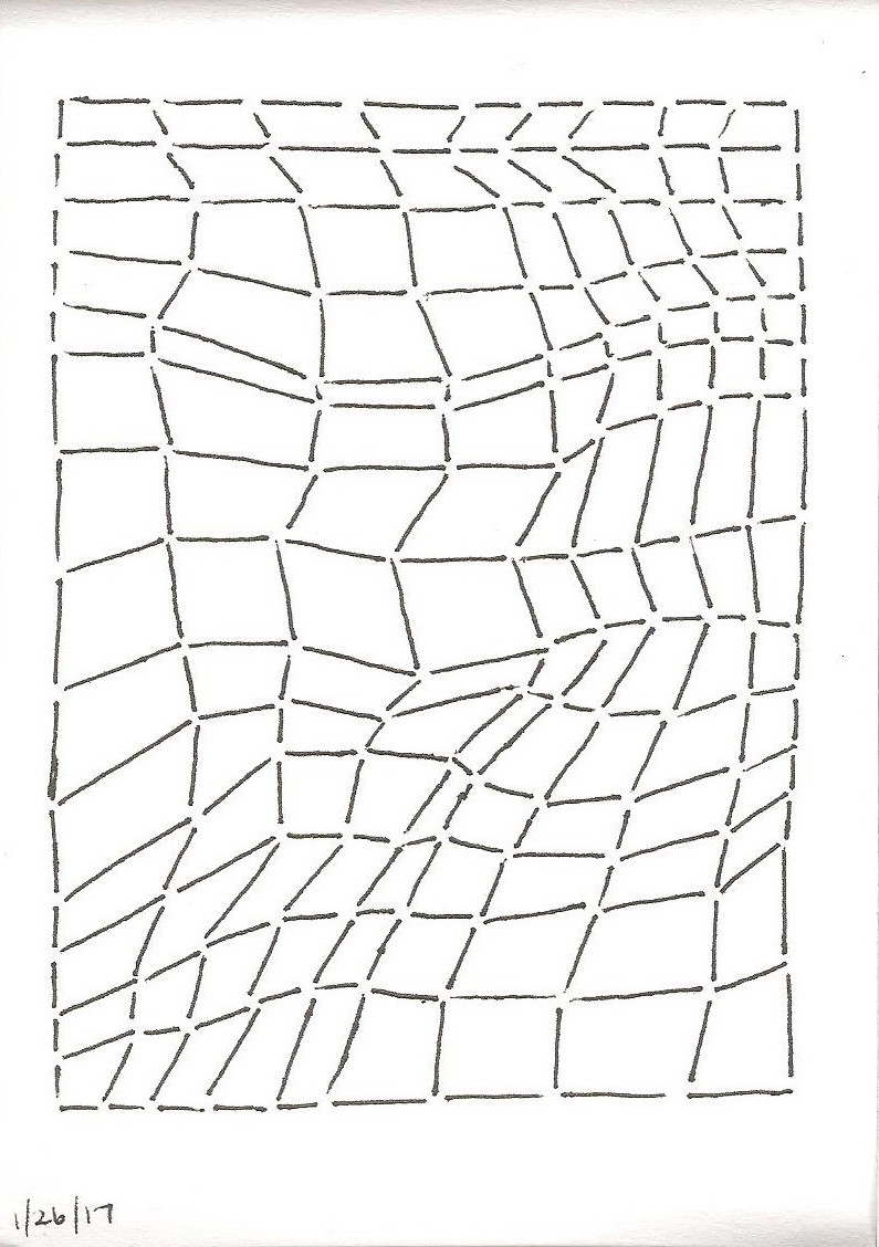Grid drawings from the sketchbook | Sermons in Stones